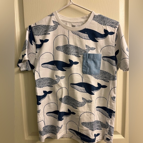 Tops - T-shirt with whales